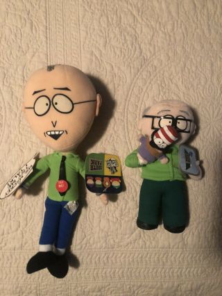 Mr.  Mackey Full Size South Park Plush And Half Size Mr.  Garrison With Tags