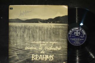 Ida Haendel,  Celibidache,  Brahms French Lp Cnd 553