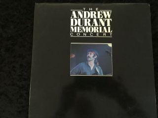 Vinyl Lp Record Andrew Durant Memorial Concert - 2lps With Poster 1980