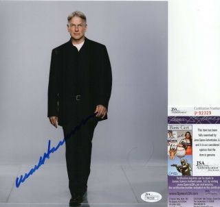 Mark Harmon In - Person Signed 8x10 Photo W/ Jsa P92329 Ncis