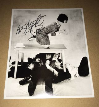Signed Charlie Watts The Rolling Stones 10x8 Photo Rare Jagger Richards