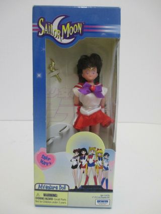 Vintage " Sailor Mars " 6 " Adventure Doll / Sailor Moon Irwin 2000 Tv Anime
