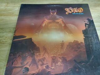 Dio - The Last In Line 1984 Vinyl Warner Bros Vg,  Pressing.