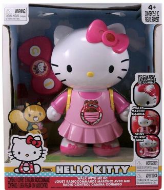 Hello Kitty Walking Doll With R/c Wireless Remote Control