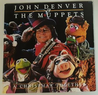 John Denver Muppets Christmas Together By Rca Victor 33 Rpm Lp Vinyl Record