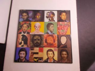The Who Face Dances Record Album With Press Kit Promotional