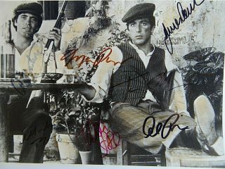 The Godfather Cast Signed Photograph With Certificate Of Authenticity