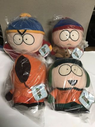 South Park Plush Dolls Set Of 4 With Tags Please Read Details