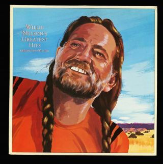 Vinyl Lp Willie Nelson - Greatest Hits 2lp 1st Pressing Nm
