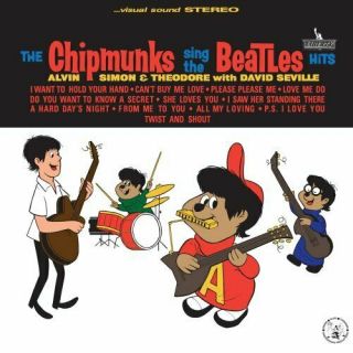 Chipmunks Sing The Beatles Hits Cd 12 Songs Alvin Simon Theodore & David Seville