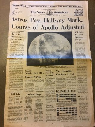 Story of the MOON SHOT in1969 by The News American Baltimore Newspapers, 3