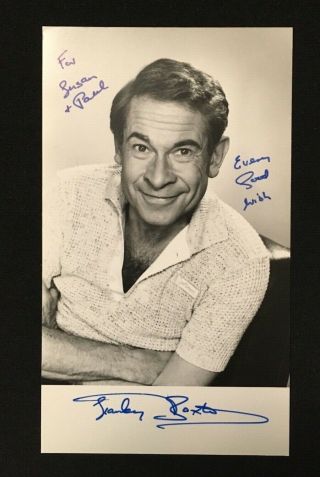 Signed Postcard Of Stanley Baxter Autograph