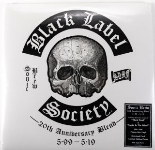 Black Label Society Vinyl Lp Sonic Brew 20th Anniversary Blend,