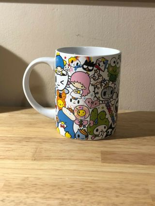 Sanrio Characters Authentic Hello Kitty Tokidoki Sandy Cactus Ceramic Mug Kawaii