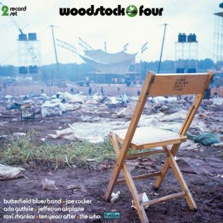 Various Artists - Woodstock Four [new Vinyl Lp] Black,  180 Gram
