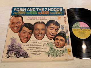Rat Pack Robin And The 7 Hoods Ost Lp Reprise Frank Sinatra Bing Crosby Ex