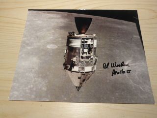 Signed / Autographed Photo Al Worden Astronaut Apollo 15 1971