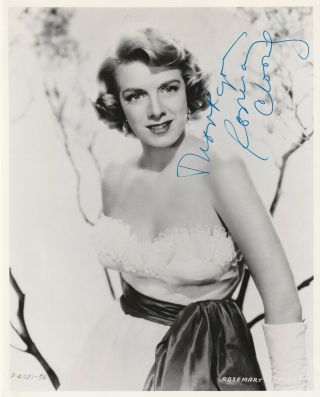 Rosemary Clooney Come On A My House Signed 8x10 Pic White Christmas (bing Crosby