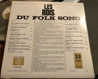 Bob Dylan Joan Baez Newport 63 French Lp Les Rois Du Folk Song Phil Ochs Seeger