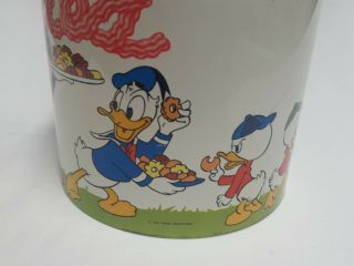 Vintage Cheinco Disney Cookie Tin Cannister Goofy Donald Minnie 2