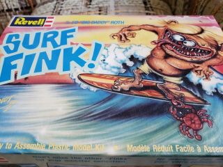 1990 Revell Surf Fink Model Kit Ed " Big Daddy " Roth,  Old Stock
