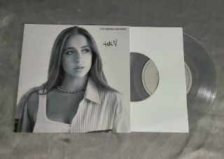 Tate Mcrae 7 " Limited Ed Clear Vinyl Rare Limited To 500 Stamped Signature