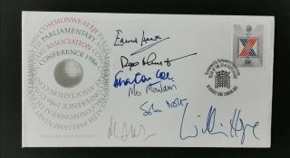 Politics Multi Hand Signed Fdc Extremely Rare.