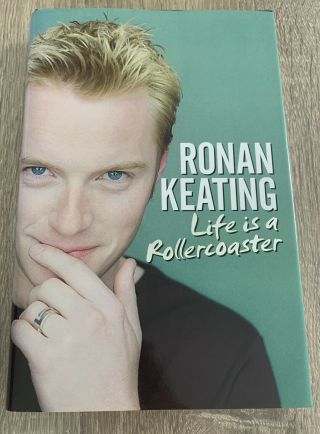 Rare Signed Ronan Keating (boyzone) - Hand Signed 1st Edition Book