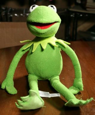 Disney Store Kermit The Frog Plush Toy Doll The Muppets