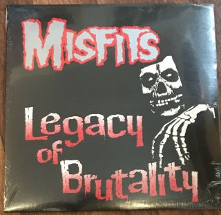 Misfits - Legacy Of Brutality Lp [vinyl New] Punk Rock Record Album