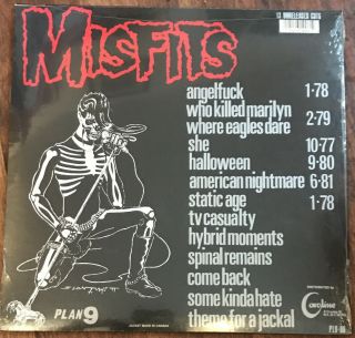 Misfits - Legacy Of Brutality LP [Vinyl New] Punk Rock Record Album 2
