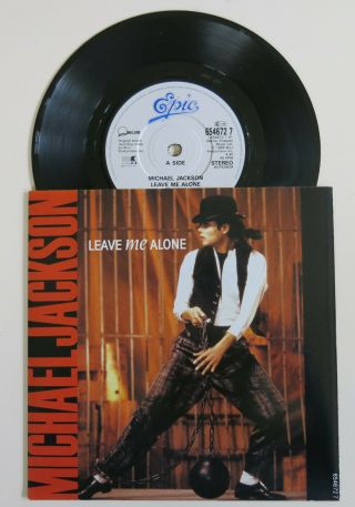 Michael Jackson - Leave Me Alone 7 Inch Vinyl Single As