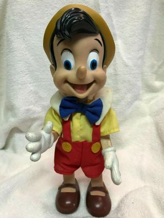Pinocchio Jointed Applause Doll - Vintage Walt Disney - Jointed 9.  5 " Tall