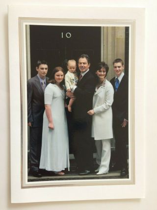 Hand Signed Autograph - Tony Blair - Labour Prime Minister - Xmas 2001