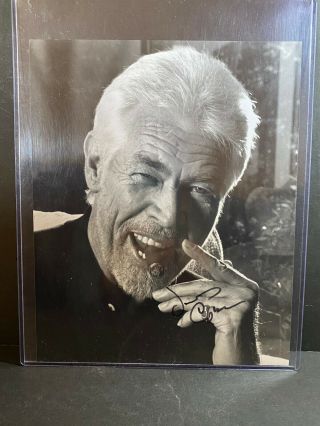 Signed 8x10 Photo Of James Coburn - Actor " Affliction " - Autographed - Died 2002