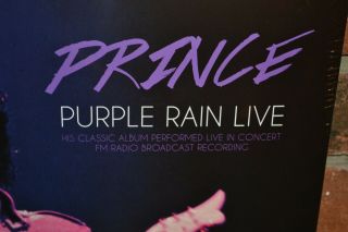 PRINCE - Purple Rain Live 1994,  Ltd Import 2LP PURPLE VINYL Gatefold Bend 3
