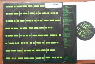 Canada Ex Roger Waters (pink Floyd) Radio Kaos 1987 1st Press Lp Prog Inner