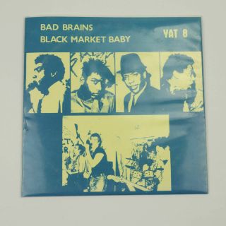 1990 Bad Brains Black Market Baby Split Ep Yellow Vinyl Rare