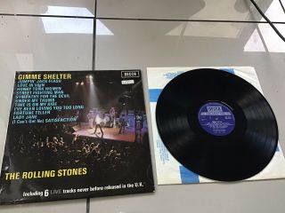 Rolling Stones,  Gimme Shelter,  Vinyl Lp,  Skl 5101 Uk 1st Press,  1w 1w Exc