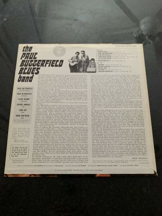 THE PAUL BUTTERFIELD BLUES BAND 1st Electra LP W Mike Bloomfield 2