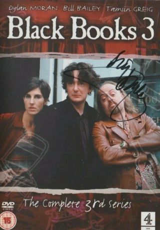 Bill Bailey Hand Signed Dvd Autographed Black Books 3