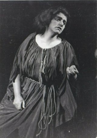 Opera Singer Postcard Rose Pauly Soprano As Elektra Salzburg 1937