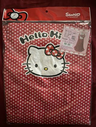 Sanrio Hello Kitty Cooking Craft Polka Dot Apron Htf