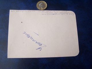 Lord Leary Constantine Cricketer - Autograph (sa2) Jackie Charlton To Rear