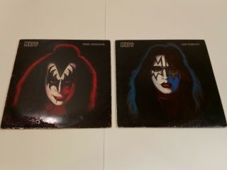 2 Kiss Solo Albums Gene Simmons & Ace Frehley