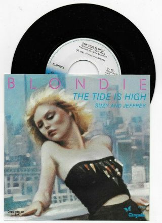 Blondie The Tide Is High Unplayed Single From Mexico,  Pic Cover