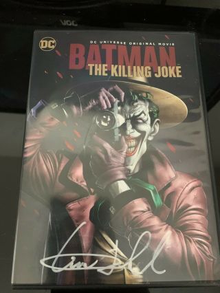 Mark Hamill Signed Batman: The Killing Joke Dvd W/coa