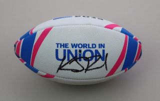 Kieran Read Signed Mini Rugby Ball Autograph Zealand Union Memorabilia
