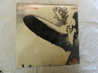 Led Zeppelin Self Titled Lp Atlantic Sd 8216 Shrink Wrap Cover Nm