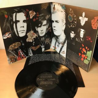 The Cult - Love 12” Vinyl Lp Album 1985 Pressing Vg Cond Gatefold